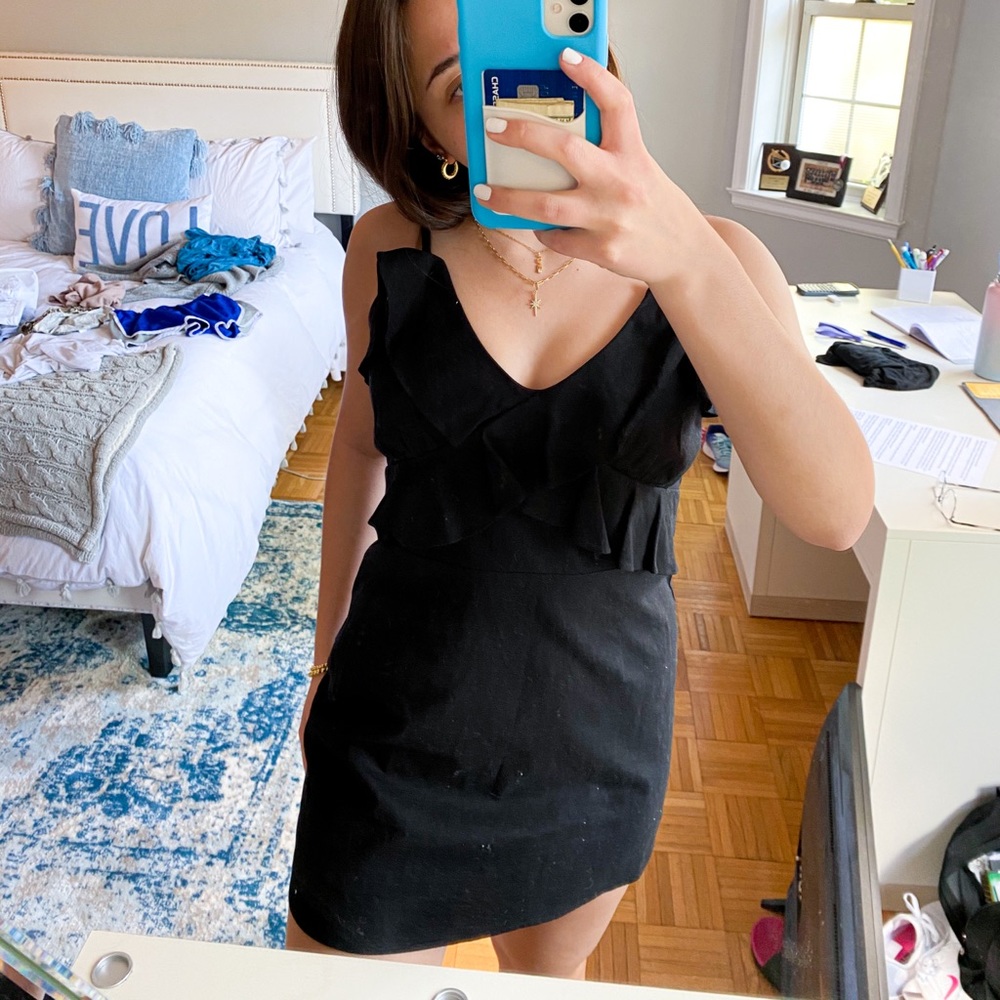 Adorable black mini dress